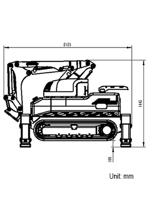 Agile Demolition Robot