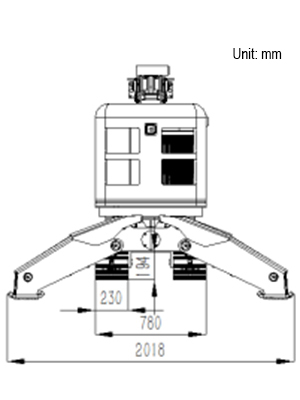 160 demolition robot