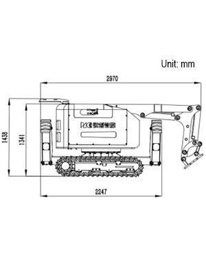 300 demolition robot