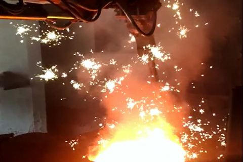 Demolition Robot | In Metallurgical Industry Applications