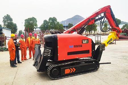 Successful Delivery of Demolition Robots to Vietnam