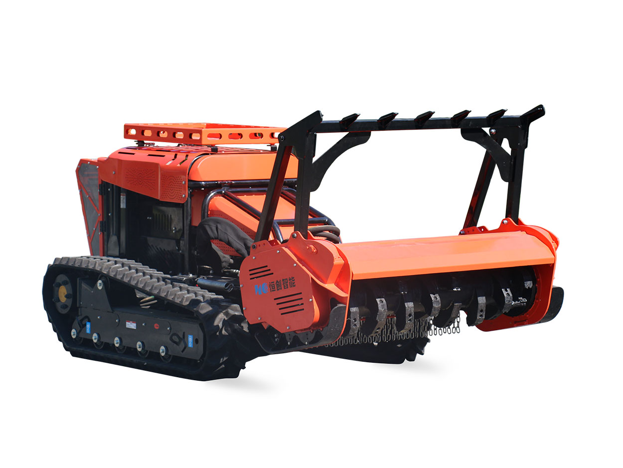 Remote controlled mulcher