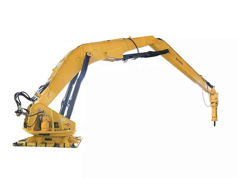 rock breaker excavator