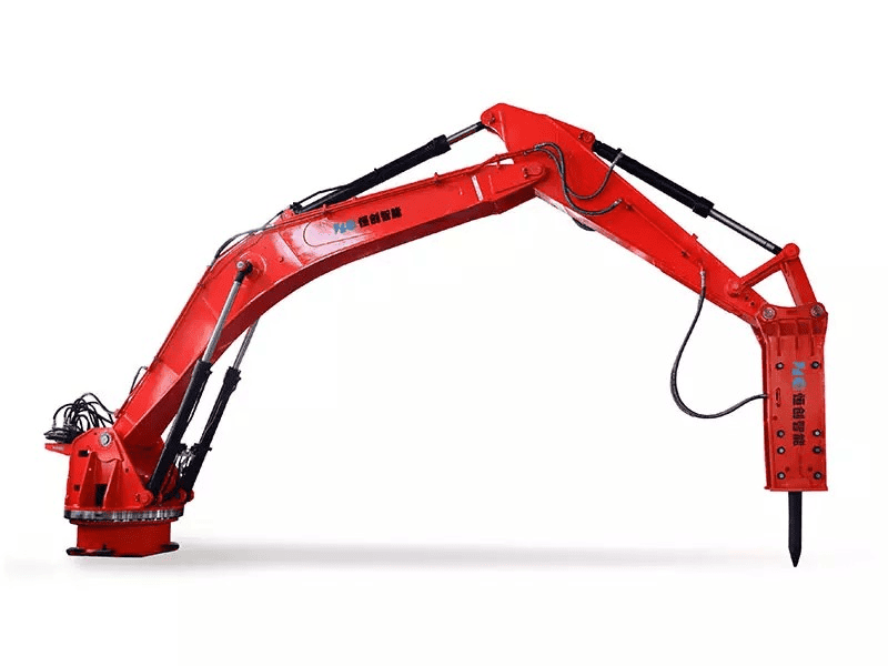 rock breaker excavator