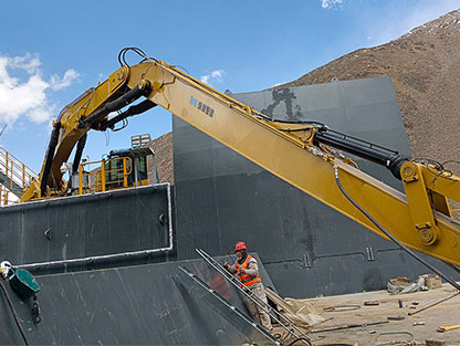 Hitech Intelligent Super-Length Rockbreaker Boom System Enhances High-Altitude Mining Operations