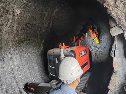 How a Demolition Robot Minimizes Site Impact
