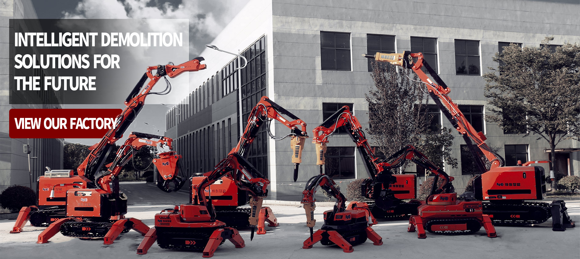 Demolition Robot and Equipment Factory