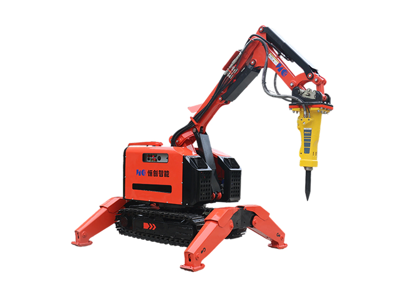 HCR200D Remote Control Construction Demolition Robot