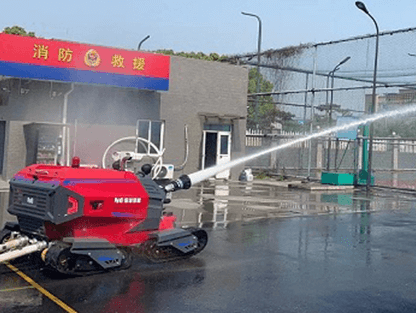 What is the future scope of firefighting robots?