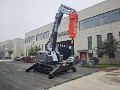 The HCR900: Redefining the Frontiers of Heavy-Duty Demolition