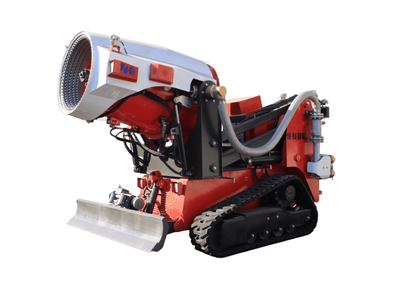 High Fog Cannon Smoke exhaust Detection Firefighting Robot