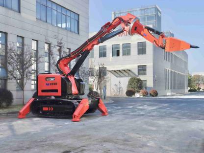 Hitech Intelligent Launches China's Largest Demolition Robot