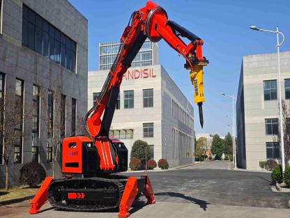 Hitech's Next-Generation Demolition Robot – The All-New HCR 900