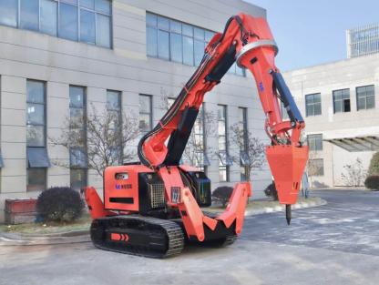 Powerful HCR 900R Demolition Robot for Cleanup Operations