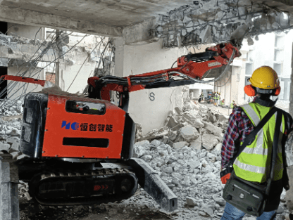 Cutting-Edge Tools for Demolition: Exploring the Role of Demolition Robots