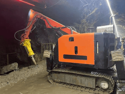 How to use demolition robots in underground mining operations