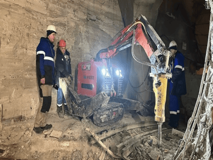 Robotic Refractory Demolitions: innovation and efficiency in industry
